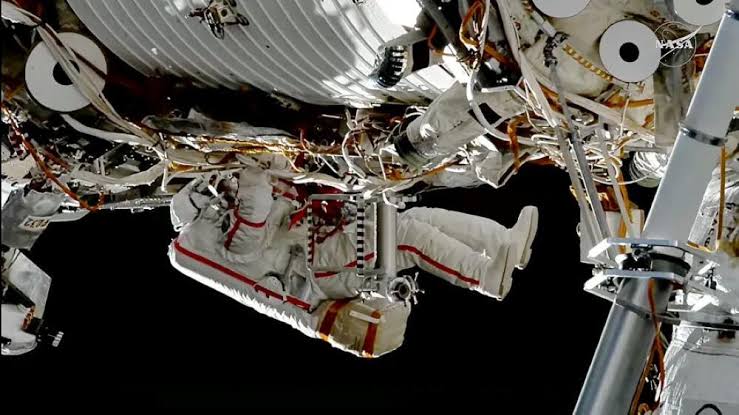 Cosmonauts Complete Multitask Space Station Spacewalk