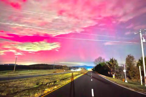 Potential northern lights and planetary sights in DC region Thursday