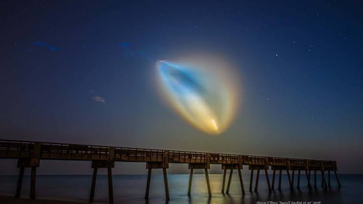 Did you see it? Falcon 9 launch dazzles morning sky in Florida with 'jellyfish' effect