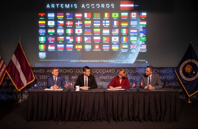 Latvia becomes the 62nd country to join the Artemis Accords