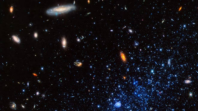 Earth's weather changes plans. This cosmic 'wind' could kill a galaxy