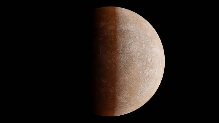 How does the closest planet to the Sun, with a surface that hits 430 degrees at noon, hold on to billions of tonnes of ice that never melt?