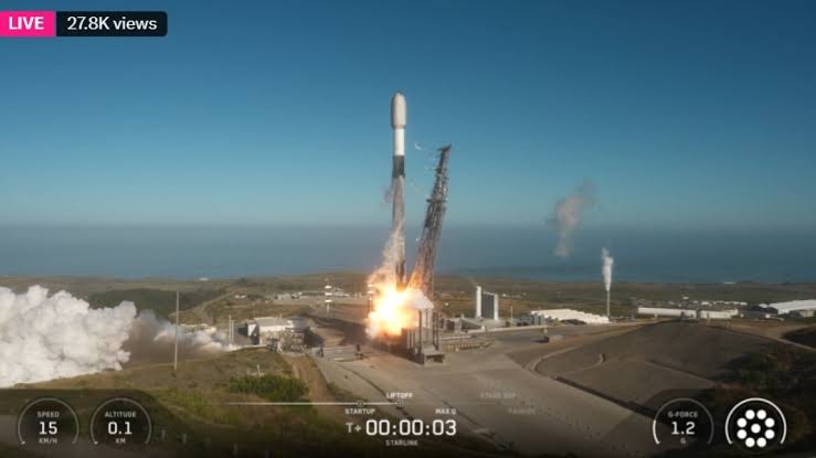 SpaceX launches Falcon 9 from Vandenberg Space Force Base Thursday