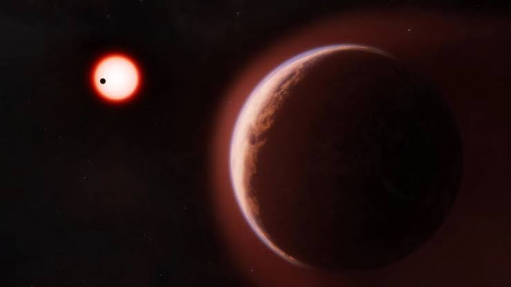 Astronomers find the first atmosphere on a rocky world in the habitable zone