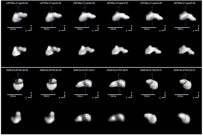 Asteroid Nysa's rare three-lobed structure challenges formation models