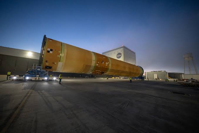 NASA Invites Media to Rollout Event for Artemis III Moon Rocket Stage