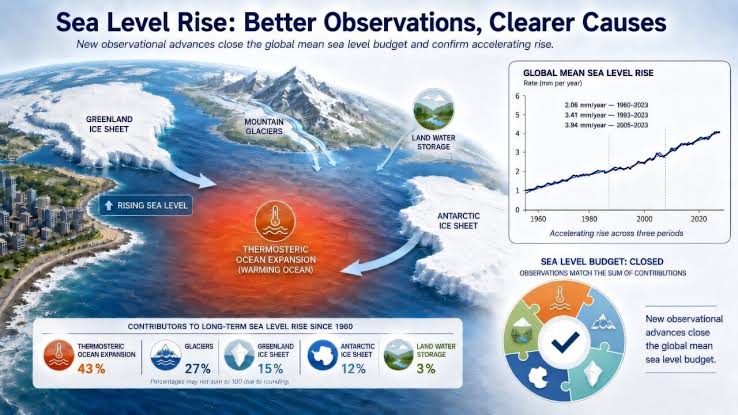 Scientists improve knowledge on sea level rise—and confirm it has been accelerating since 1960