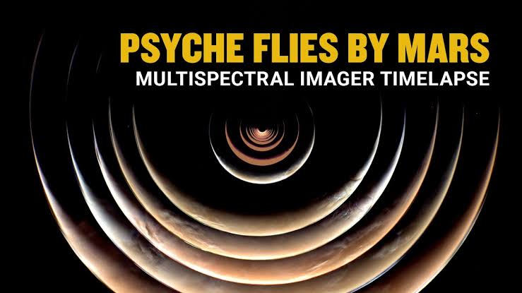Watch this incredible time-lapse of the NASA Psyche mission’s Mars flyby.