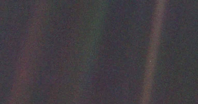Voyager 1’s famous Pale Blue Dot photograph was nearly never taken — Carl Sagan pushed NASA to turn the camera back toward Earth after the planetary mission was over, while engineers worried the Sun’s glare could damage the optics
