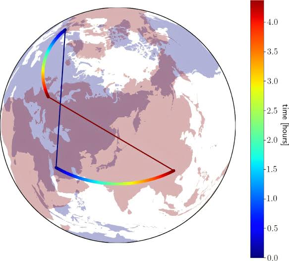 A twinkling pulsar reveals invisible structures in space