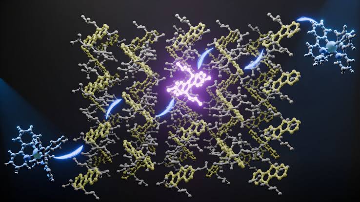 Solid-state material turns visible light into high-energy UV at sunlight intensity, expanding solar energy potential