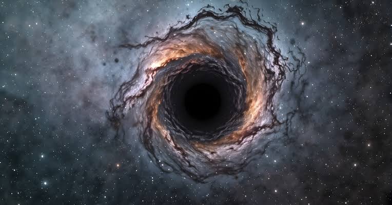 A supermassive black hole called RBH-1, weighing at least ten million Suns, appears to have been flung from its galaxy and is now racing through space at nearly 1,000 kilometres per second, leaving a 200,000-light-year wake of newborn stars