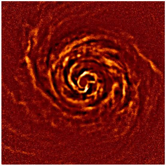 First direct view tracks planet-forming disk spinning around AB Aurigae
