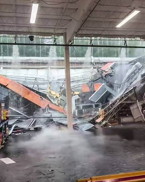 BJ’s roof collapses during heavy rain in New Jersey