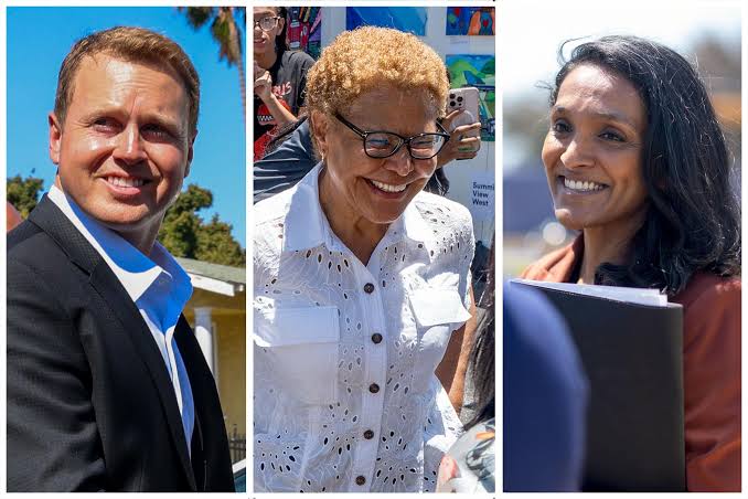 Nithya Raman surges past Spencer Pratt in L.A. mayor’s race, closing in on runoff with Karen Bass