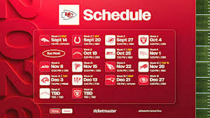 2026 Regular Season Schedule Finalized; Chiefs to Play Six Primetime Contests