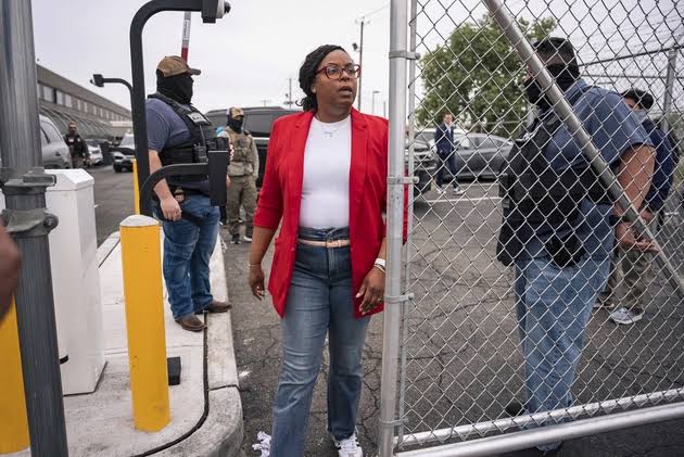 Judges wrestle with Rep. LaMonica McIver's claims of immunity and being targeted by Trump administration