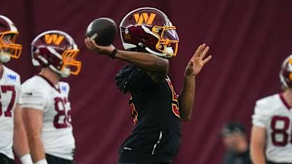 OTA notebook | Jayden Daniels had strong practice in new offense