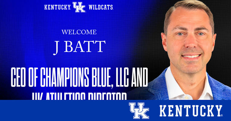 J Batt named CEO of Champions Blue, Director of UK Athletics