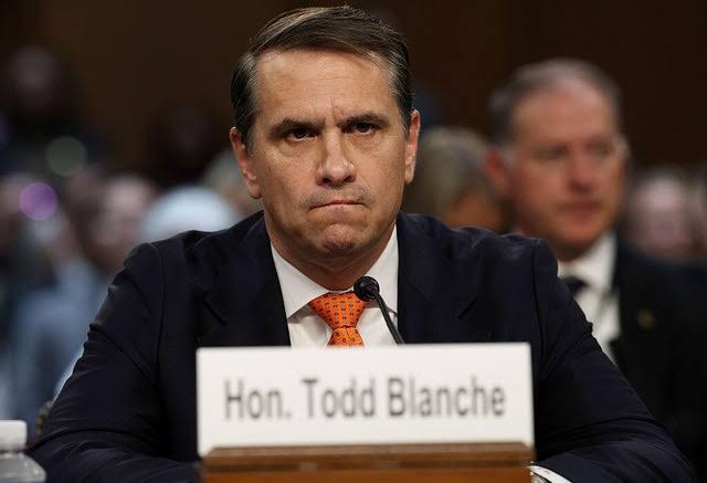 Blanche faces questions on DOJ fund, Epstein files at attorney general confirmation hearing