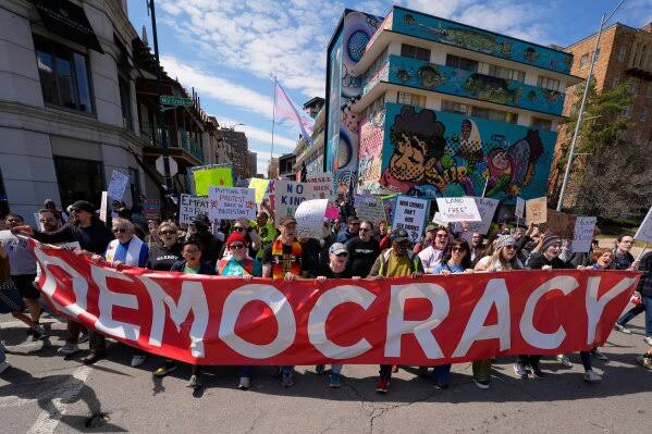 'No Kings' rallies draw crowds across US, in Europe. Springsteen headlines Minnesota demonstration