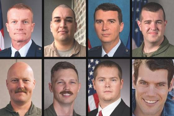 Pentagon releases the names of 8 people killed in B-52 plane crash at California Air Force Base