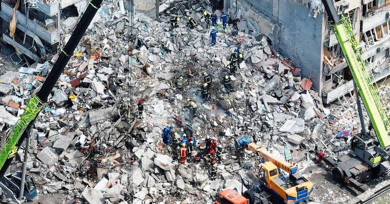 Ukraine says Russia launches "massive and virtually nonstop" strikes on Kyiv, killing at least 12