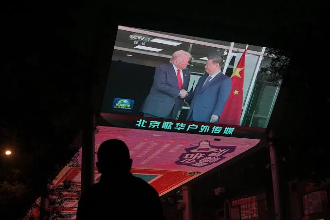 Trump says China has agreed not to send weapons to Iran