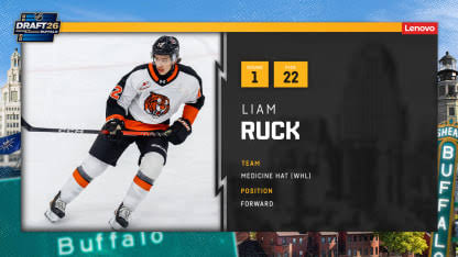 Penguins Select Liam Ruck with the 22nd Overall Pick in the 2026 NHL Draft