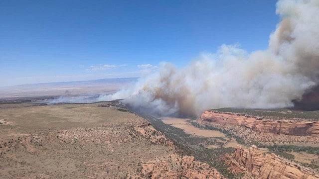 Two wildfires break out near Utah-Colorado border, more across the Western Slope