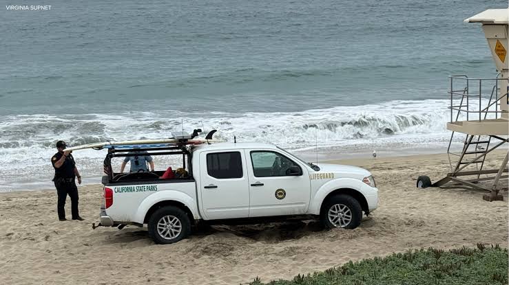 Possibly distracted lifeguard in truck ran over woman lying on Northern California beach