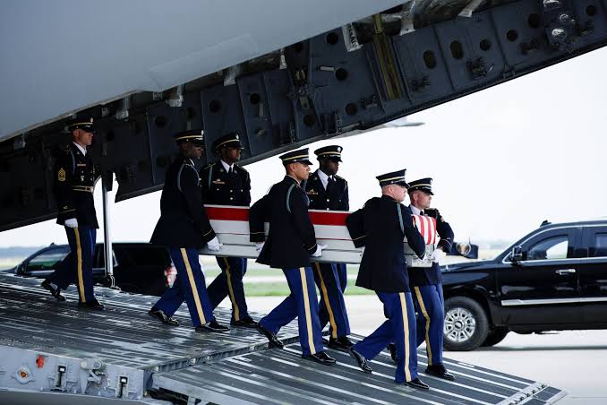 4 US soldiers killed in Iran war return to American soil