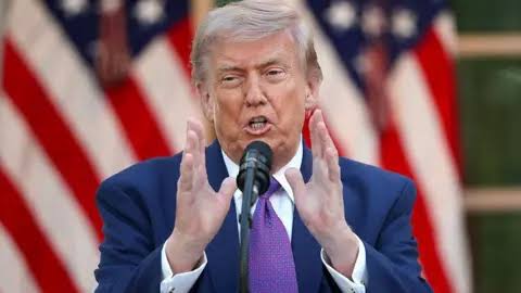 Trump administration unveils $1.7bn fund to compensate his allies as he drops tax lawsuit