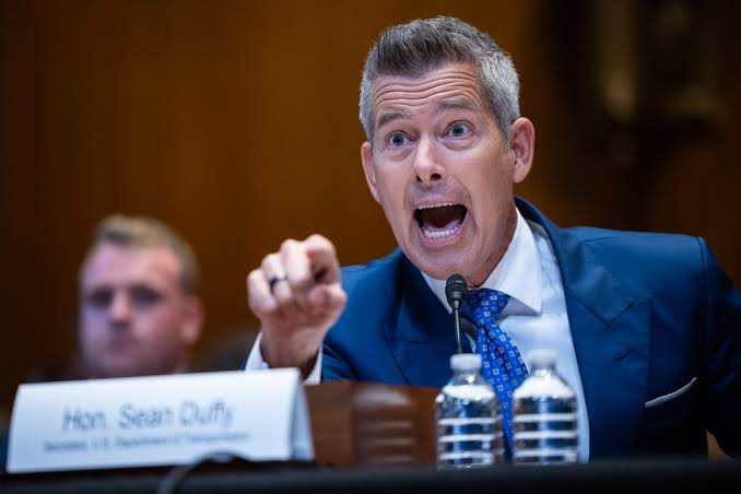 ‘It would be 100 percent illegal’: Top Democrats blast Duffy over road trip