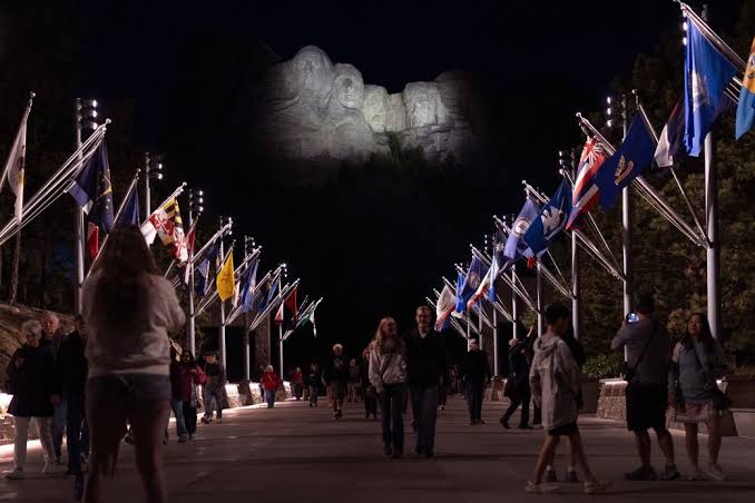 Trump heads to Mount Rushmore, where efforts to impose his likeness have stalled