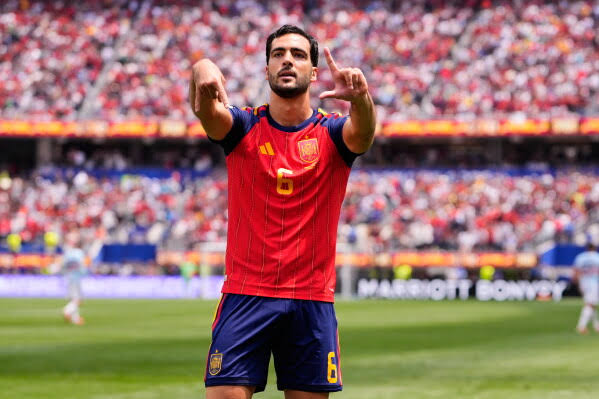 Mikel Merino stars again as Spain edges Belgium 2-1 in the World Cup quarterfinals