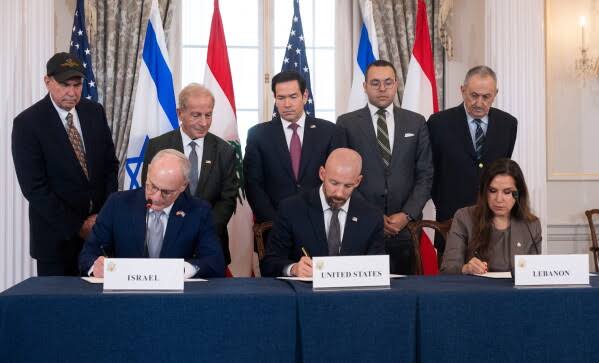 Israel and Lebanon sign framework agreement with US in 'first step' toward peace, Rubio says