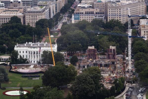 Appeals court rules Trump can’t build White House ballroom without congressional approval