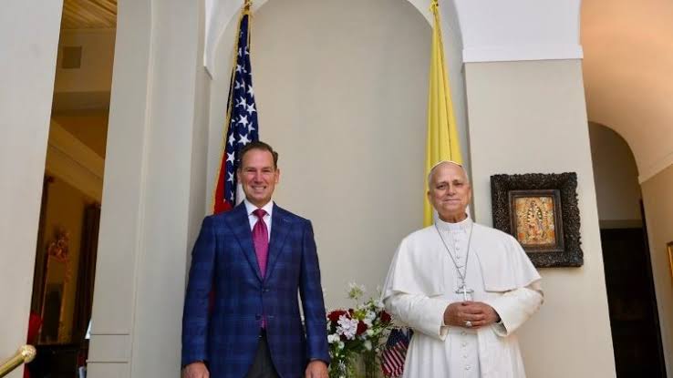Pope Leo visits US Ambassador to the Holy See for the Fourth of July