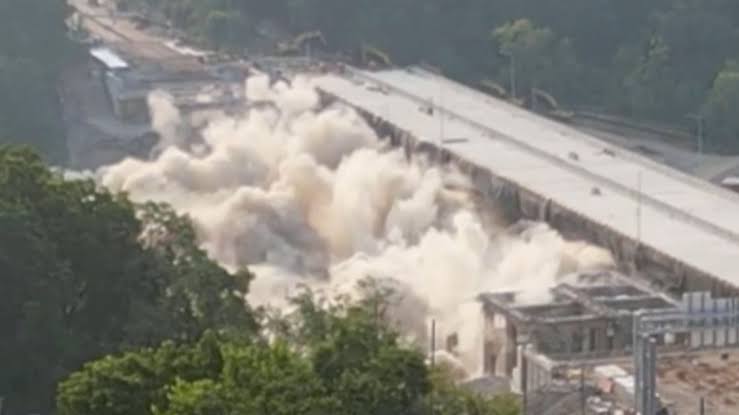 Watch: Pittsburgh bridge demolished in dramatic explosion