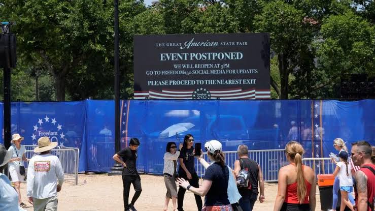 Trump’s Great American State Fair shuts down until 5 p.m. due to heat as DC hits triple digits