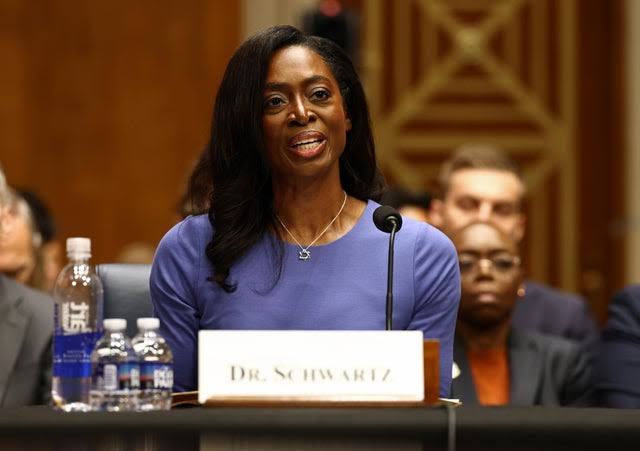 Senate committee advances Dr. Erica Schwartz to be Trump's CDC director