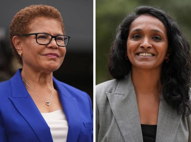 Bass will face progressive challenger in LA mayor runoff