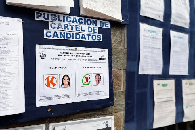 Peru's Fujimori leading presidential runoff election, early results show