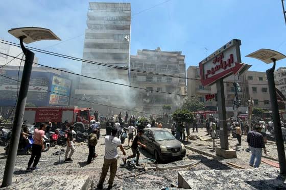 Israel continues strikes in Beirut’s southern suburbs, killing 3