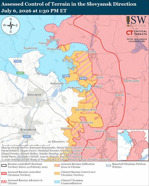 Russian Offensive Campaign Assessment, July 6, 2026