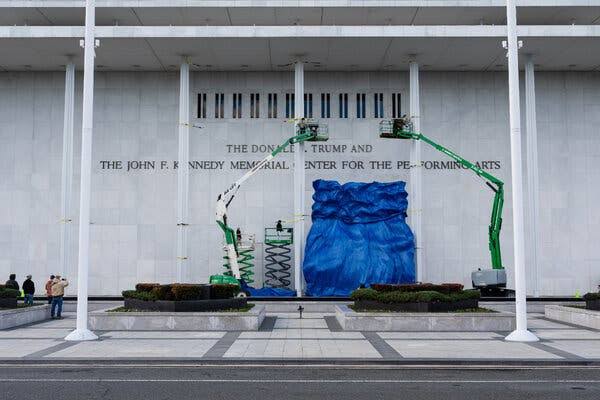 Judge Orders President’s Name Off Kennedy Center, and He Reacts With Fury