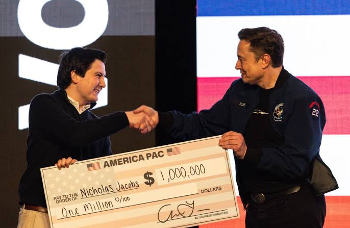 Elon Musk likely broke the law by promising voters $1 million payouts, Wisconsin board says