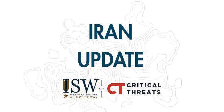 Iran Update Special Report, May 31, 2026