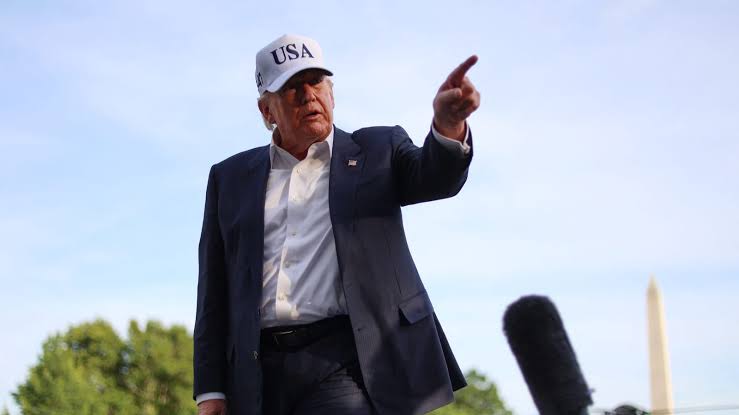 Trump cancels Camp David Cabinet trip, citing weather
